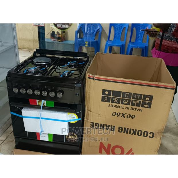 "Von 60*60 3gas 1electric Plate With Electric Oven