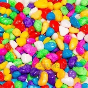 Aquarium Colored Pebbles