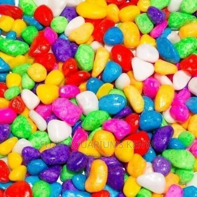 Aquarium Colored Pebbles