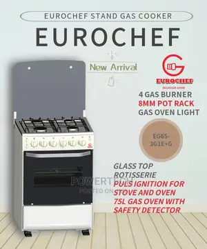 Eurochef Full Gas Standing Cooker -60 By65