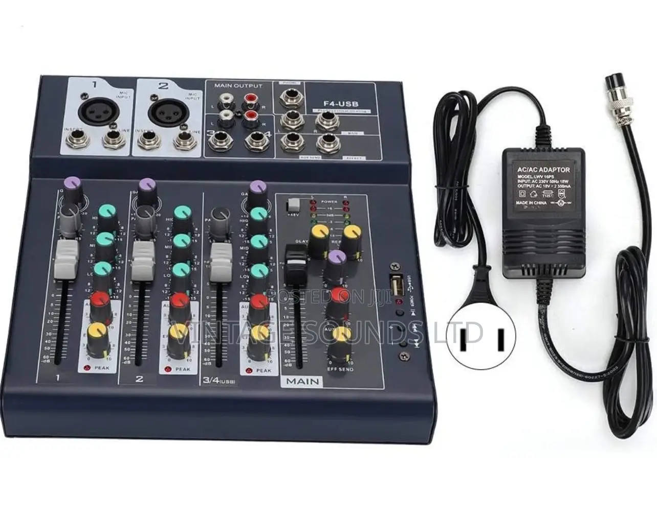 Yamaha F4-Usb Studio and Live Stage Mixer