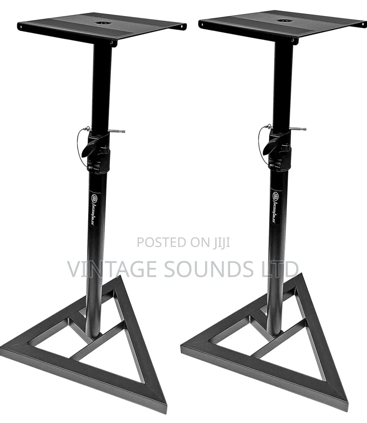 Adjustable Studio Monitor Stands (Pair)