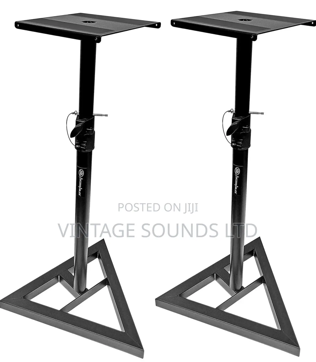 Adjustable Studio Monitor Stands (Pair)