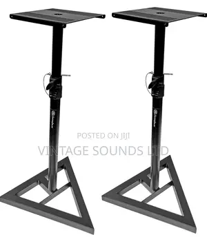 Adjustable Studio Monitor Stands (Pair)