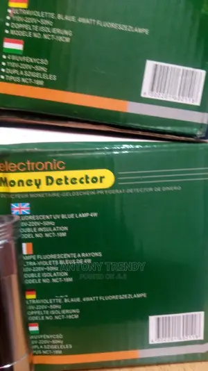 Electronic Money Detector