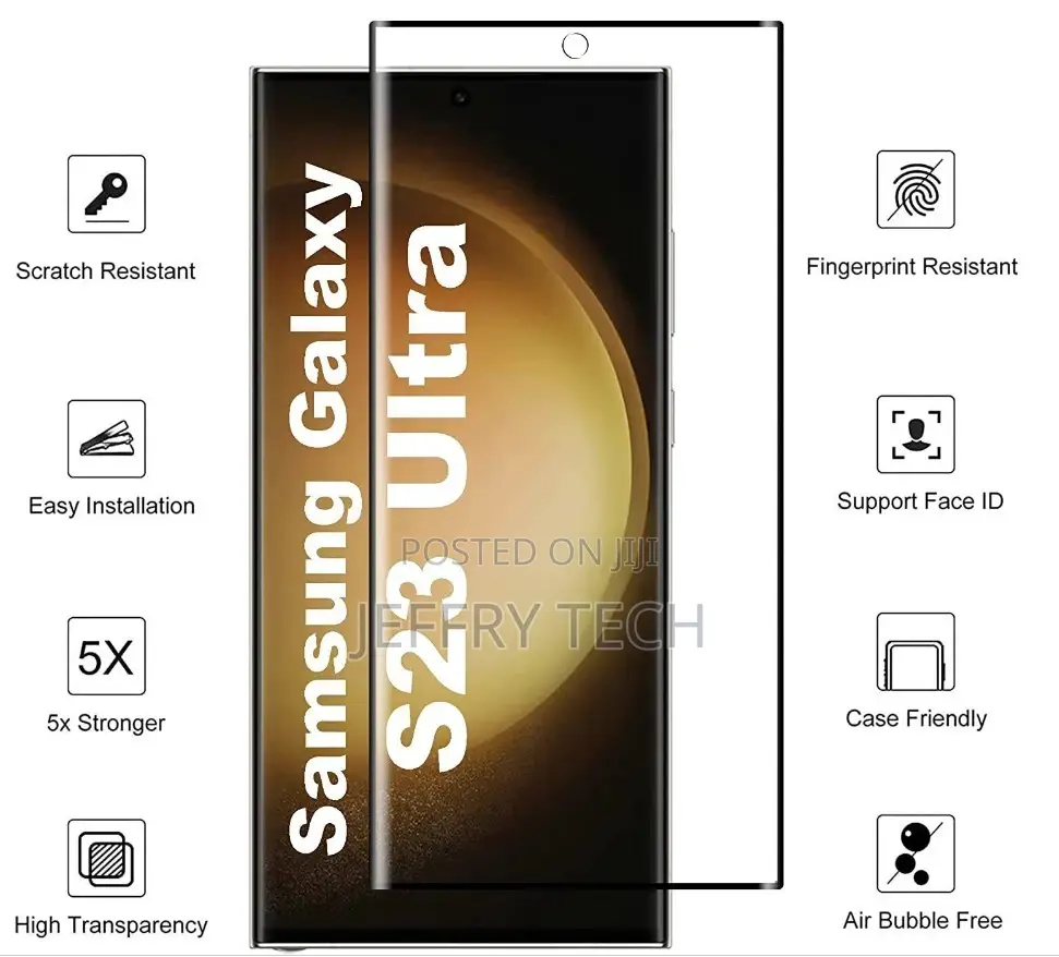Tempered Glass Screen Protector Galaxy S23/ Plus/S23 Ultra