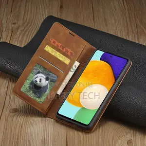 Samsung S23 S22 S21 Ultra Plus A53 A13 A23 73 Case Leather