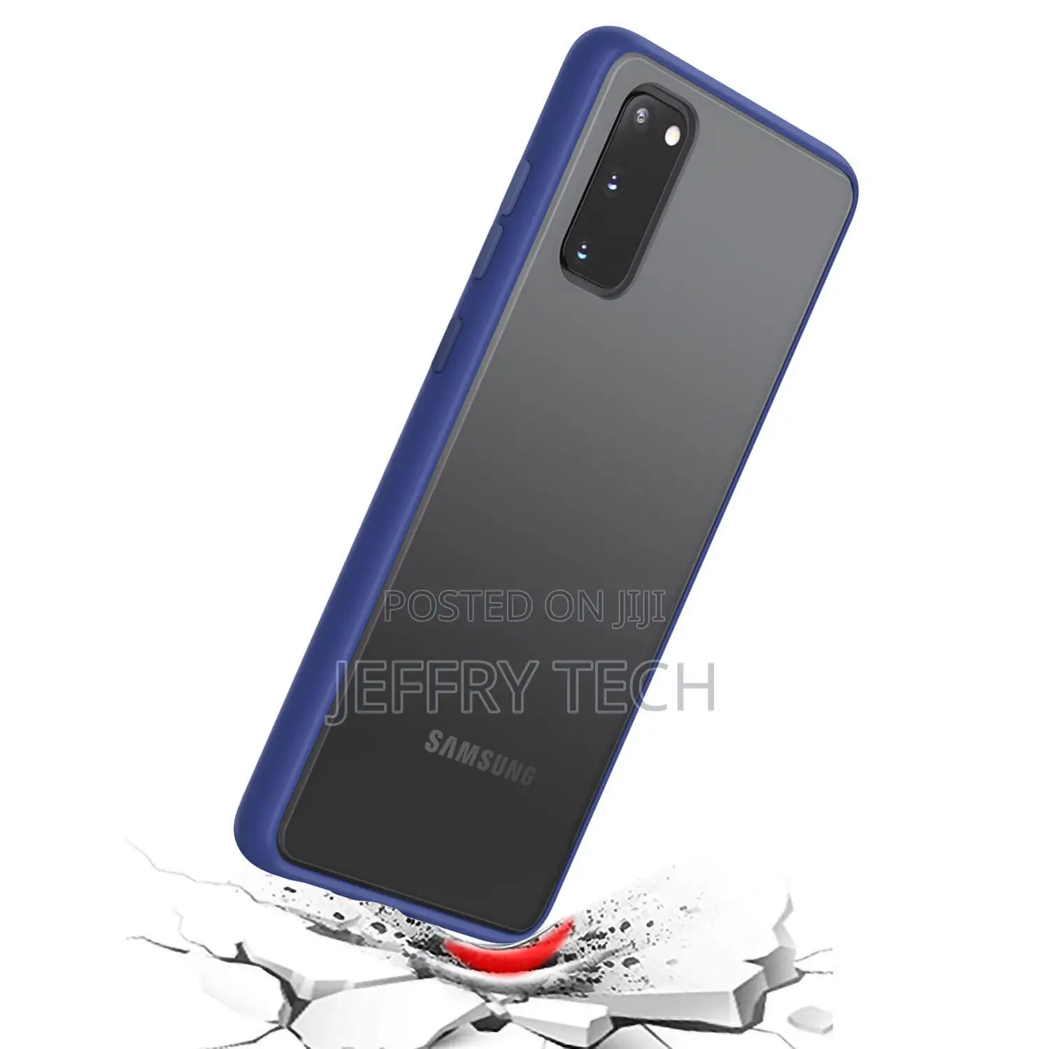 Semi Transparent Hybrid Case for Samsung Galaxy Note 20 - Na