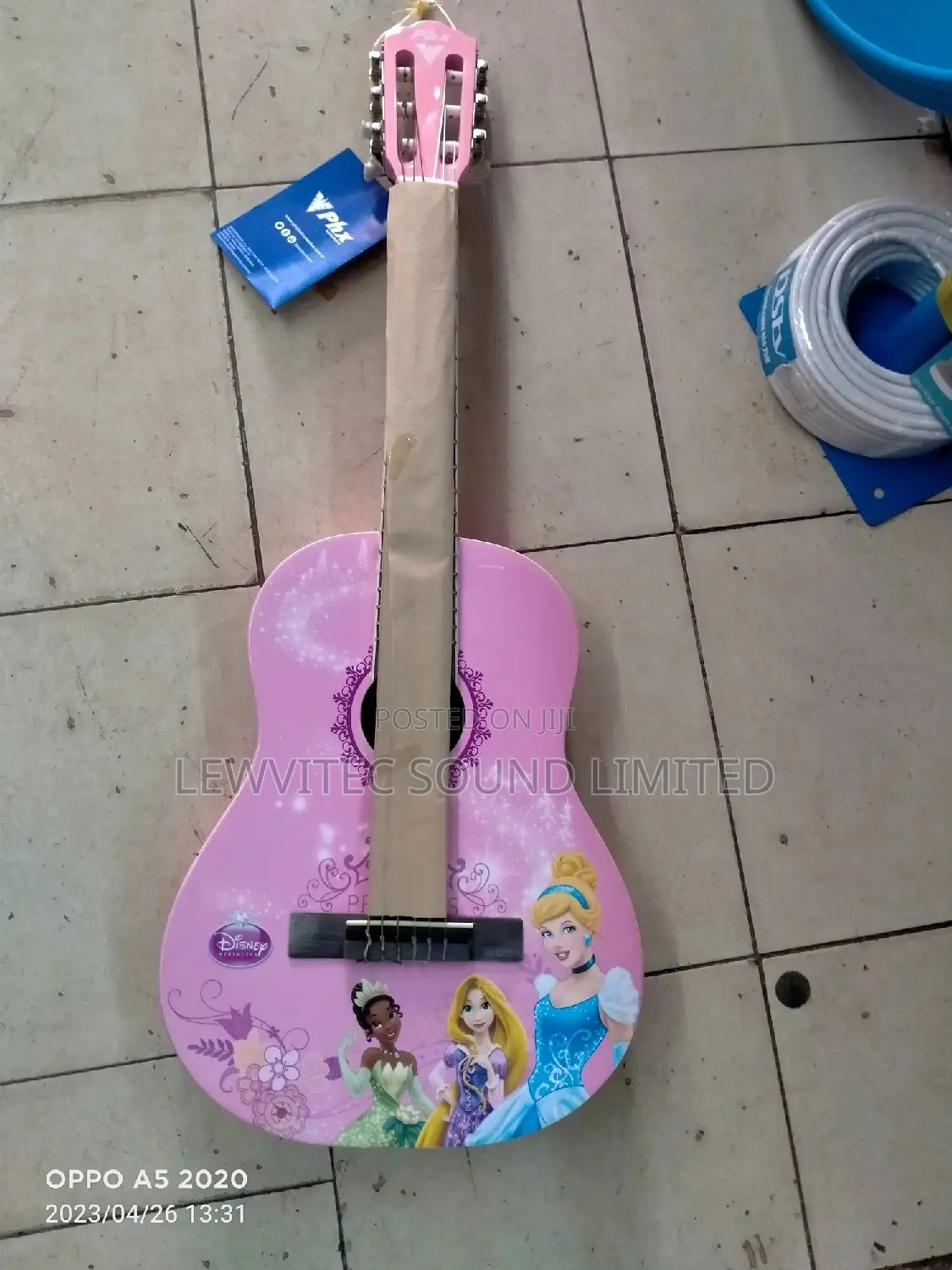 Pink Classical Guitar