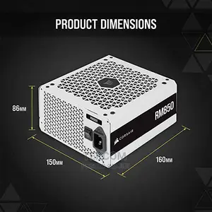 Corsair Cp-9020232-Na 80 PLUS Gold Certified 850W