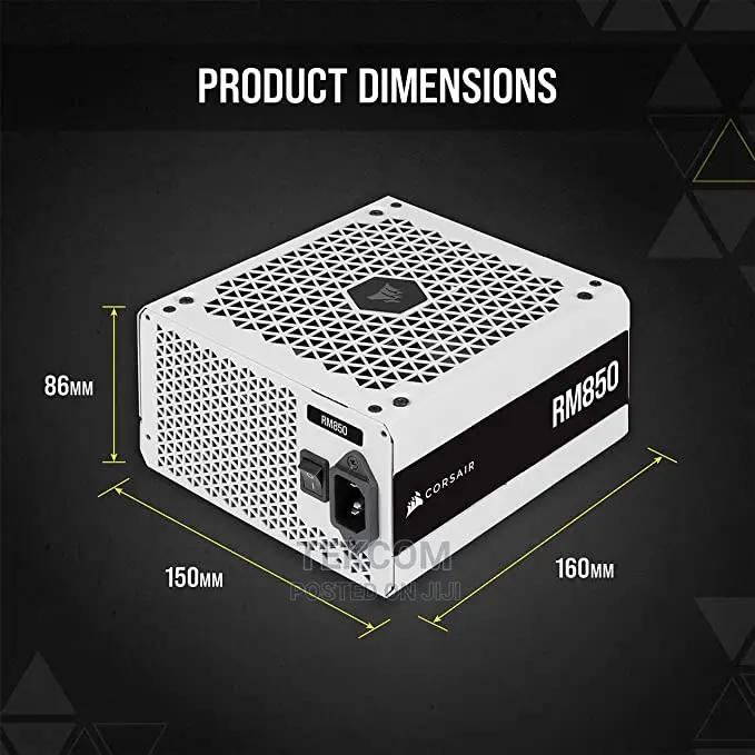 Corsair Cp-9020232-Na 80 PLUS Gold Certified 850W