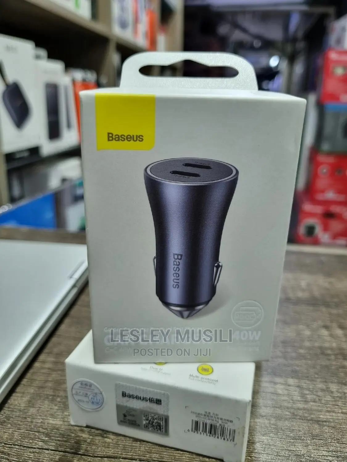 Baseus Car Charger C+C 40W