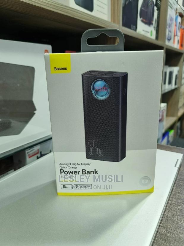 Baseus Amblight Digital Display Quick Charge Powerbank 30000