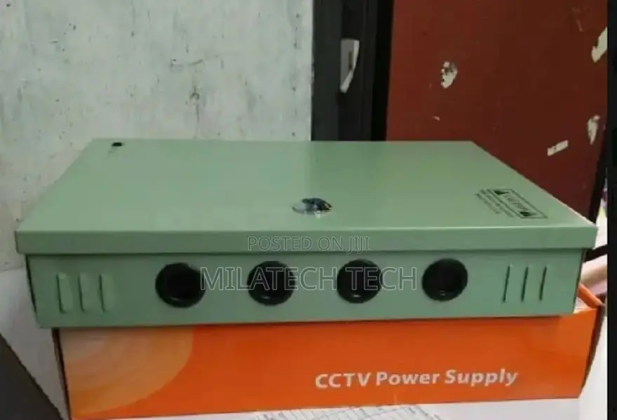 CCTV Power Supply 12v 5a Closed With Casing