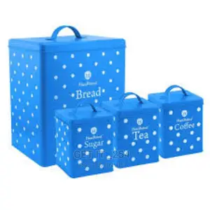 Germany's Haus Roland's Bread Bin Plus Canisters Set