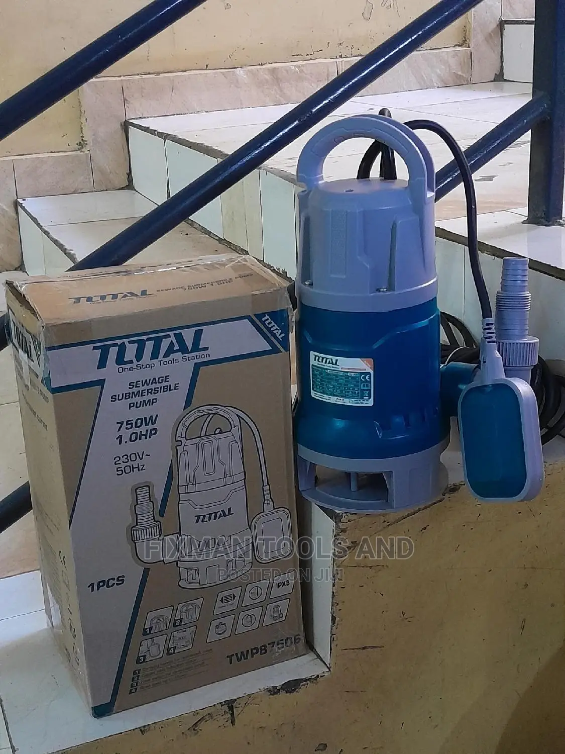 Total Submersible Water Pump 1 Hp in Nairobi Central Plumbing & Water