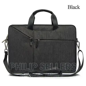 650D Waterproof Polyester Laptop Bag With SBS Zipper Leather