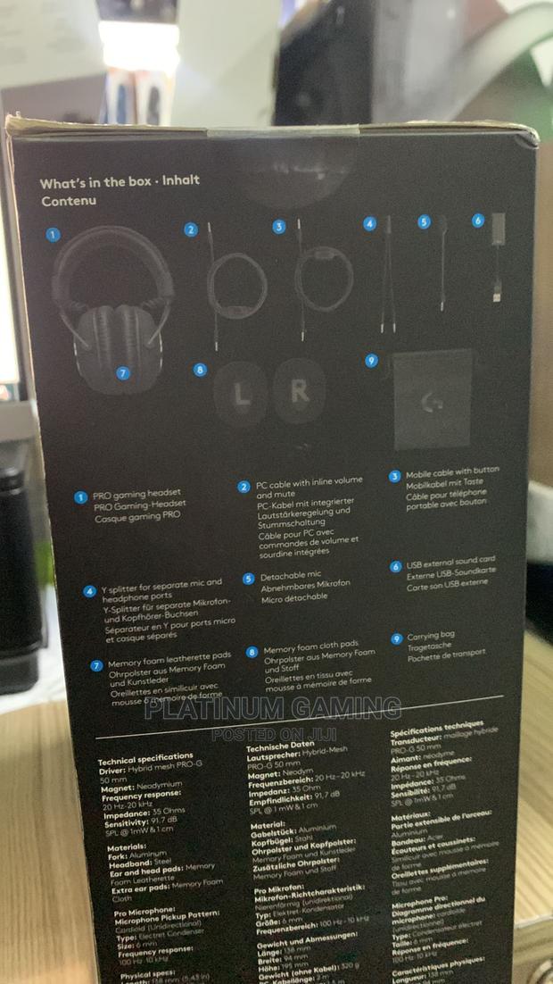 Logitech G PRO X Gaming Headset With Blue Voice - thumbnail 2