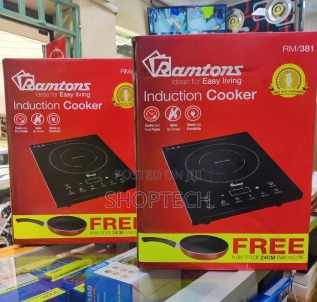 *Ramtons Single Induction Cooker Comes With Free Pan