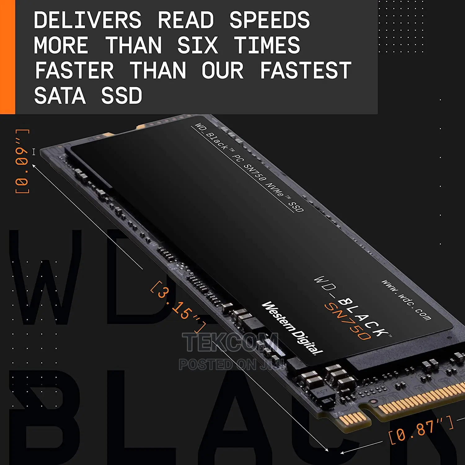 Western Digital WDS100T3X0C 1TB Pcie Gaming Solid State Driv