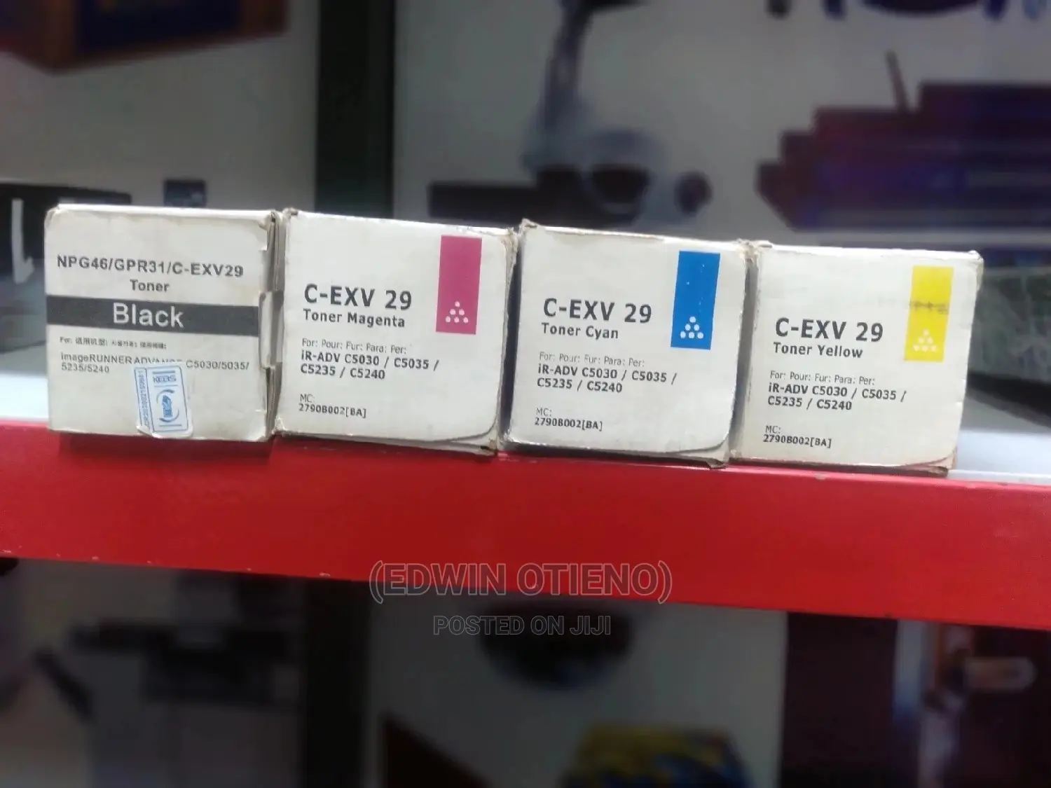 Set Coloured Toner Cexv29