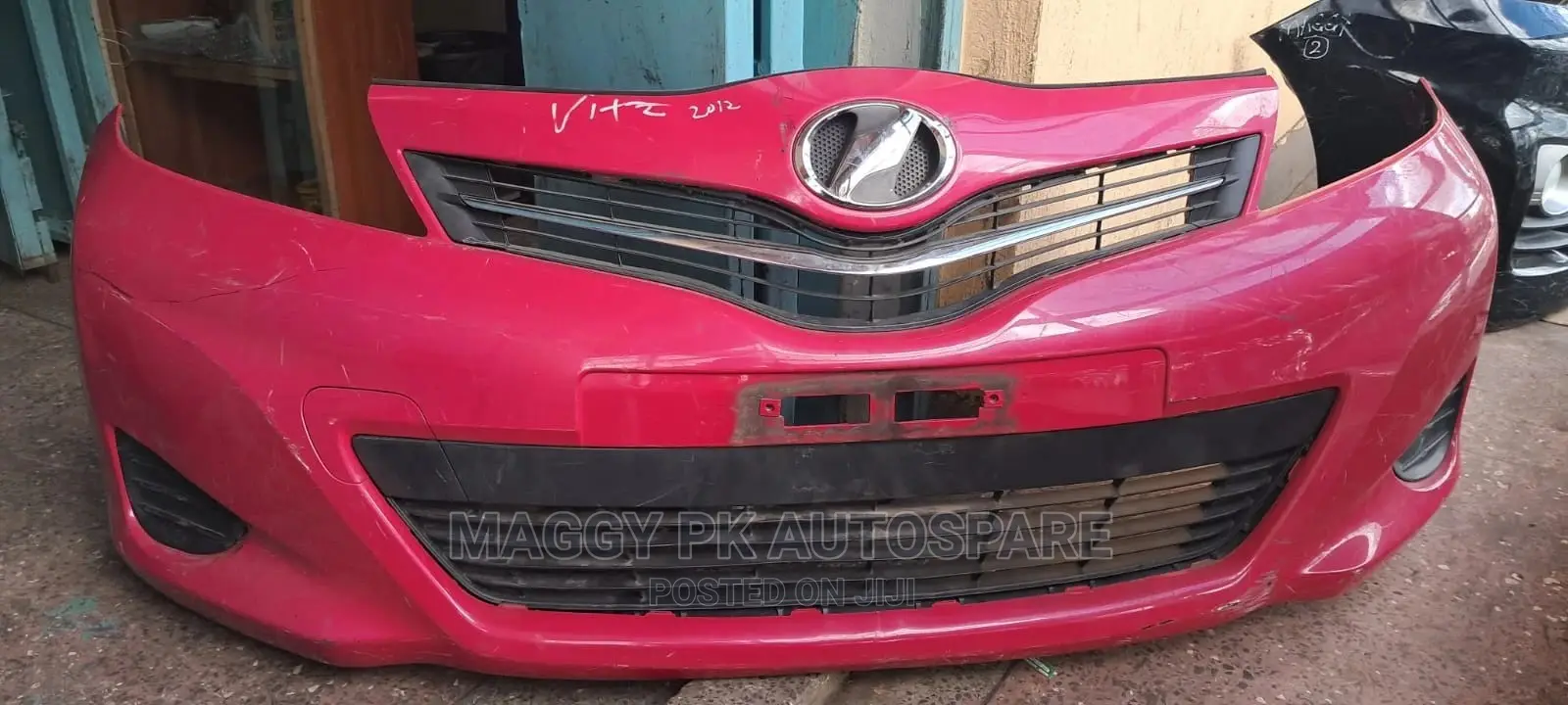 Toyota Vitz Jewela 2012 Front Bumper