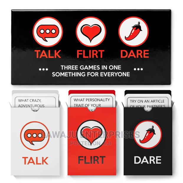 3in1 Couple Game - Talk Flirt Dare