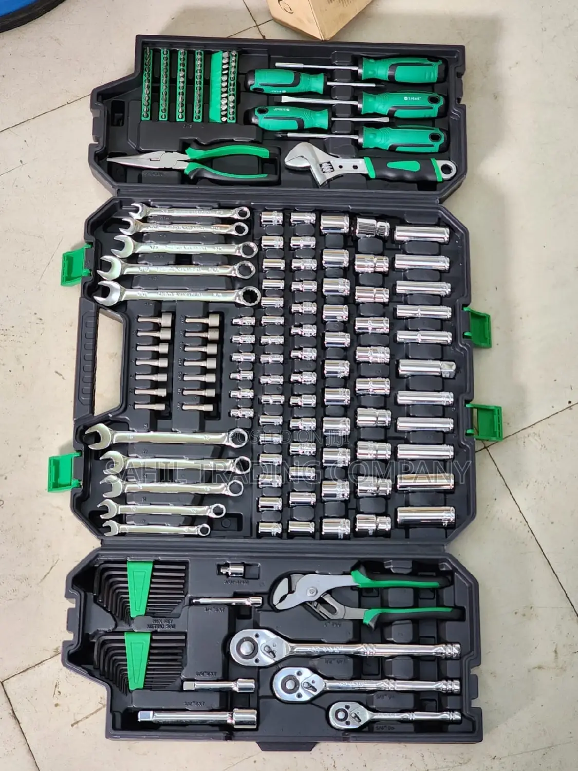 Heavy-Duty 203 Mechanical Tool Box Set Max Ferragance Brasil