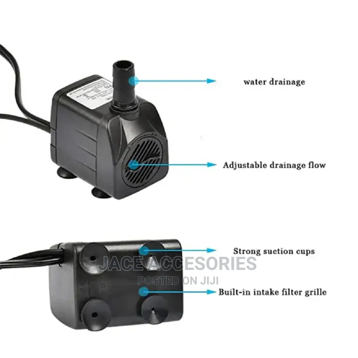 Fountain Pump 25w for Rockery and Fountains