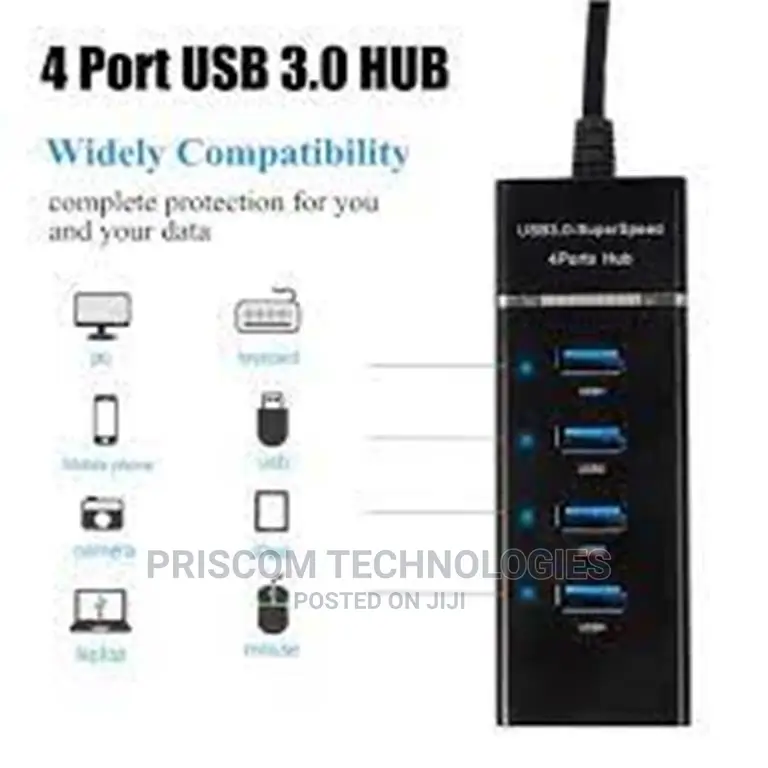 3.0 USB Hub (4 Port USB Hub)