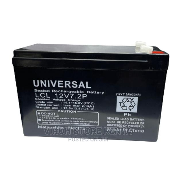 Brand New Universal Battery 12v 7.2ah - main view