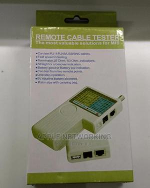 Remote Cable Tester - main view