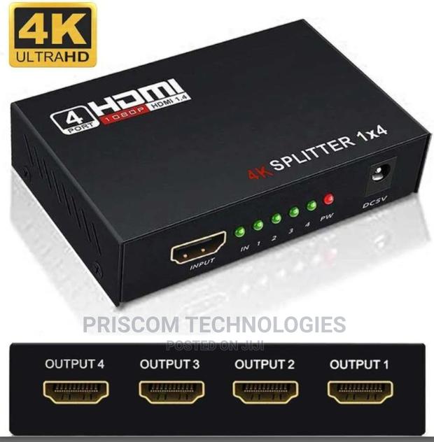 1×4 Way Hdmi Splitter - main view