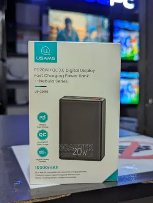 USAMS 10000mah 20W Power Bank