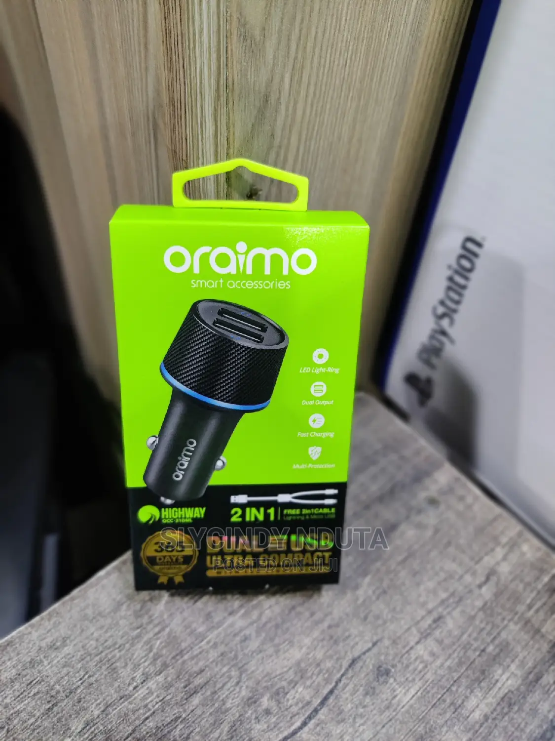 Oraimo Highway OCC-21DML 2in1 Lightning and Microusb Cable
