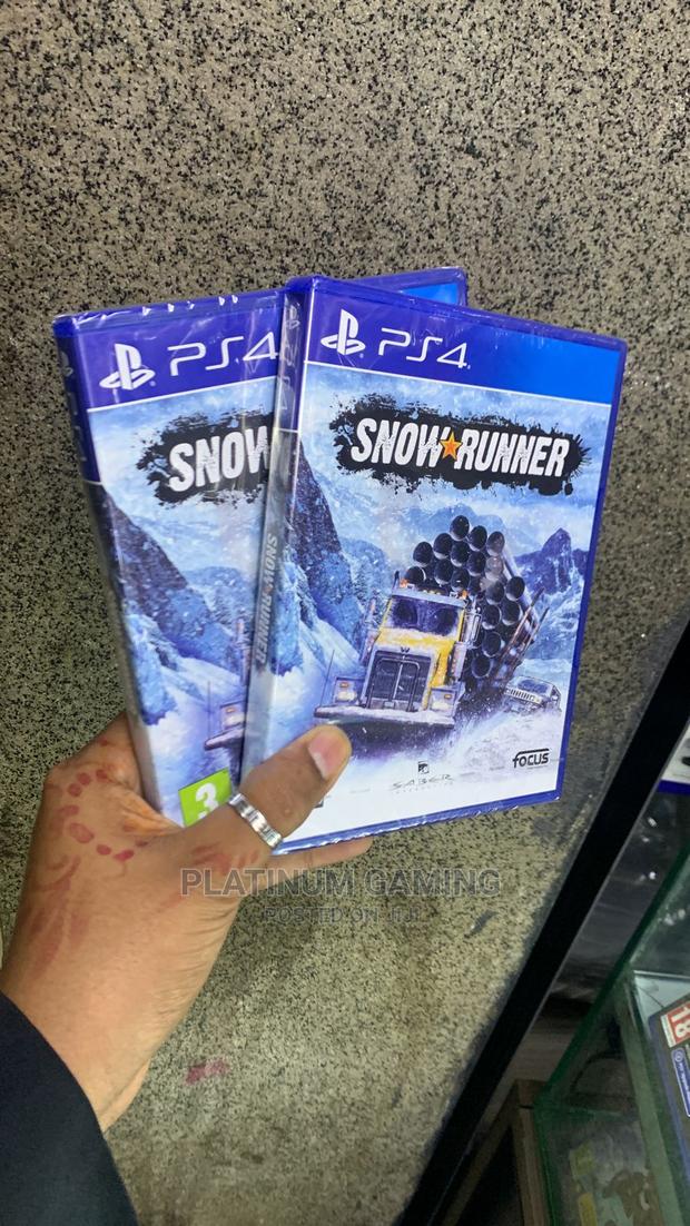 Snowrunner Ps4 - main view