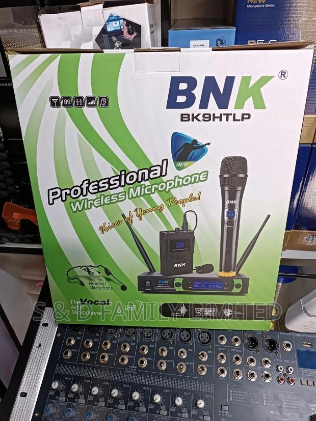 BNK 3 in 1 Wireless Microphone BK9HTLP