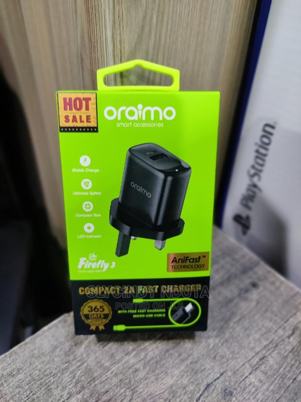 Oraimo Firefly 3(ocw-U66S+M53)Compact 2A Fast Charger - main view