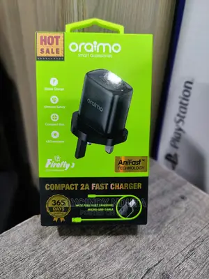 Oraimo Firefly 3(ocw-U66S+M53)Compact 2A Fast Charger