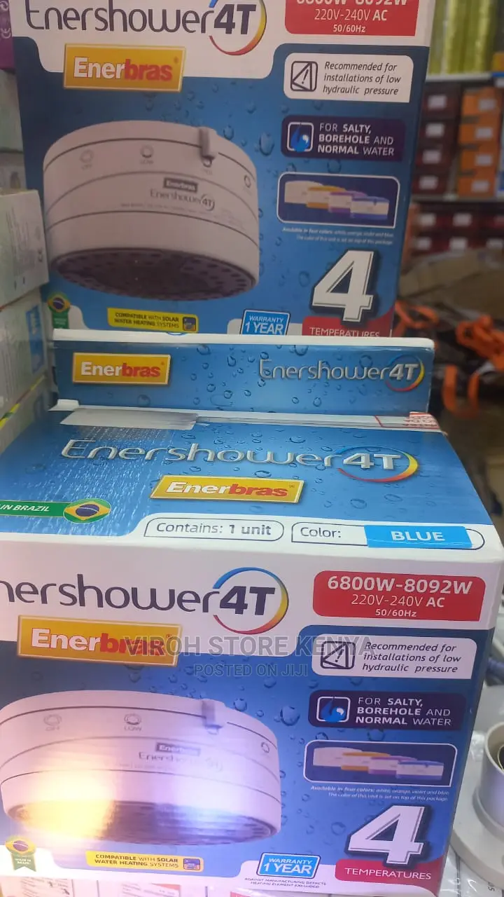 Ener Shower 4T for Salty and Normal Water