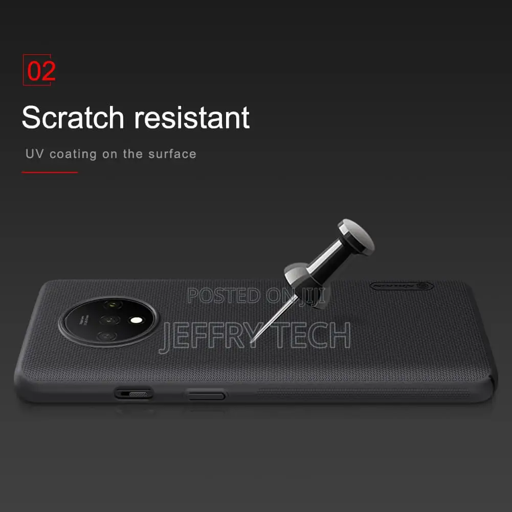 Oneplus 7T Nillkin Super Frosted Shield Matte Cover Case For