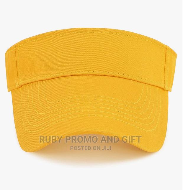 Yellow Visor Caps - thumbnail 2