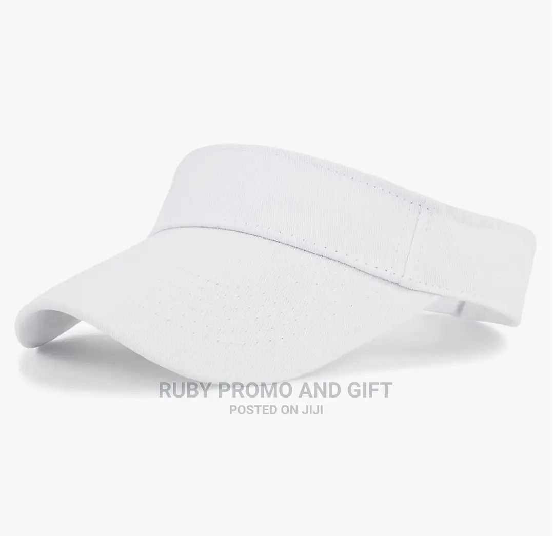 White Visor Caps