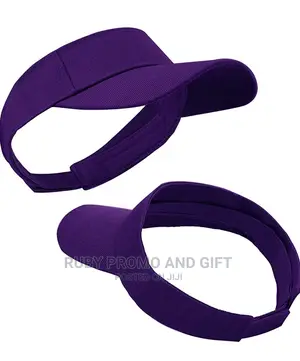 Purple Visor Caps