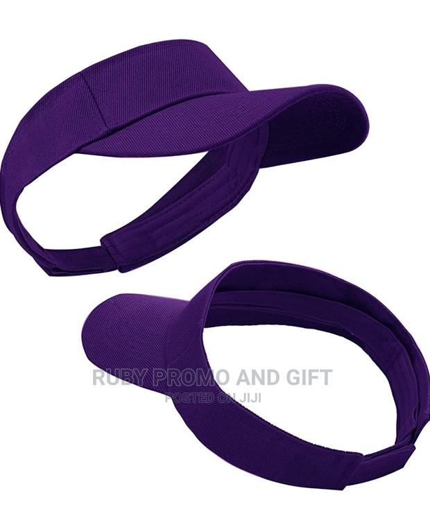 Purple Visor Caps - main view