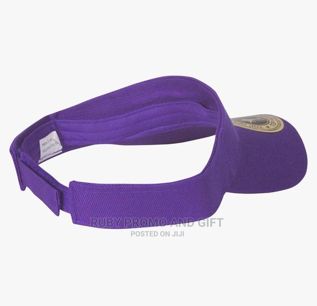 Purple Visor Caps - thumbnail 2