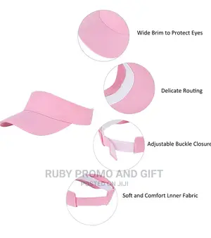 Pink Visor Caps