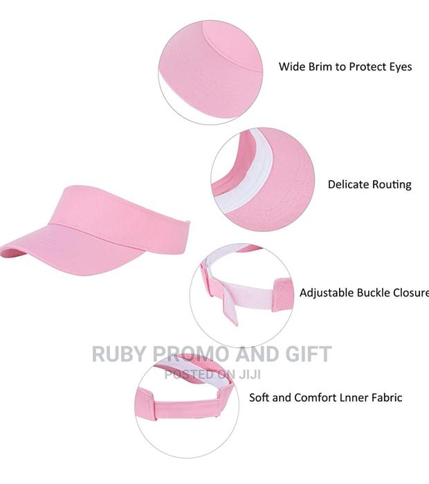 Pink Visor Caps - thumbnail 3