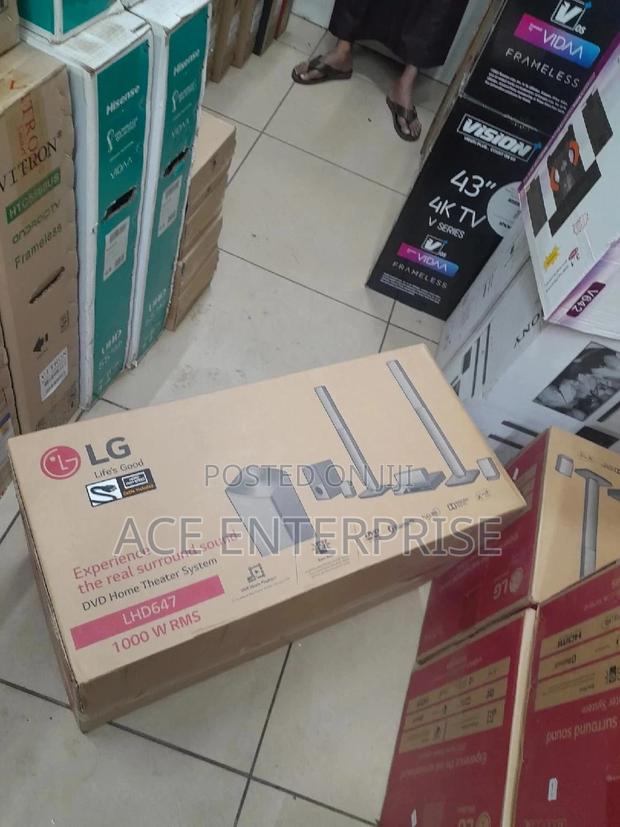 LG 1000W Hometheatre, Bluetooth Fm Lhd647 - main view