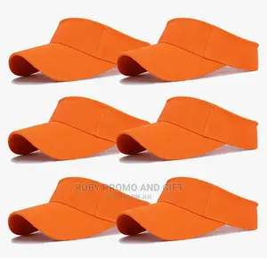 Orange Visor Caps